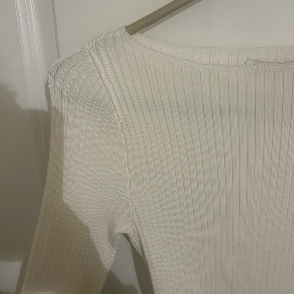 Abercrombie and Fitch White Bodysuit - Picture 3 of 4